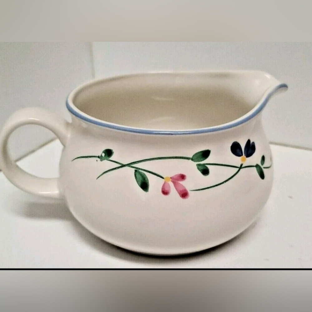 Vintage Allegro Stoneware Hearthside Creamer  Pitcher  Pre-owned